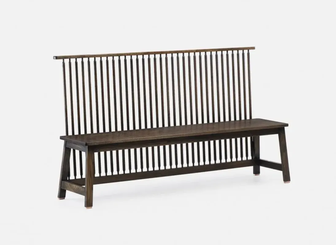 444 Bench With Back – De La Espada at Mesmetric