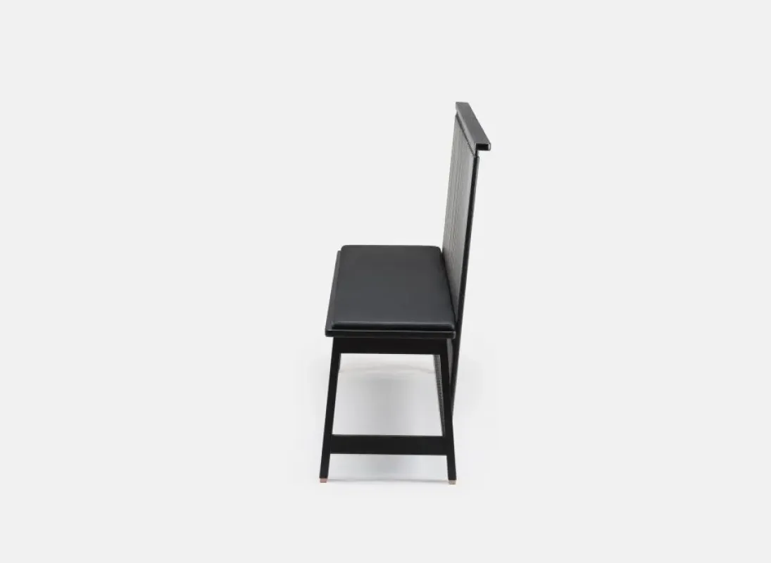 444 Bench With Back – De La Espada at Mesmetric