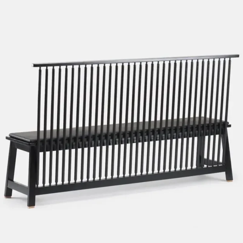 444 Bench With Back – De La Espada at Mesmetric