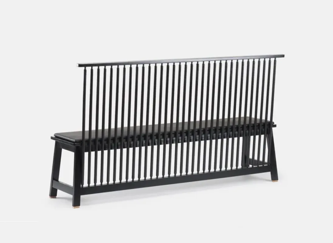 444 Bench With Back – De La Espada at Mesmetric
