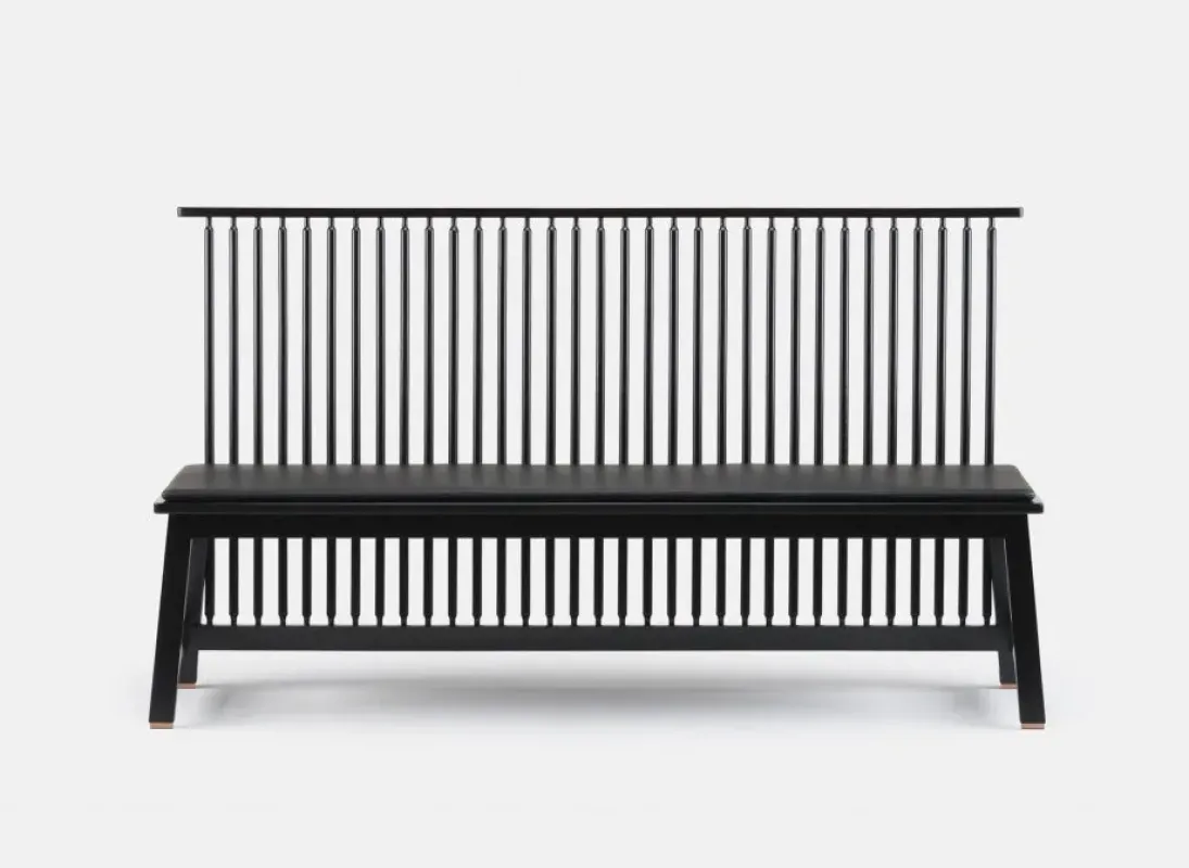 444 Bench With Back – De La Espada at Mesmetric