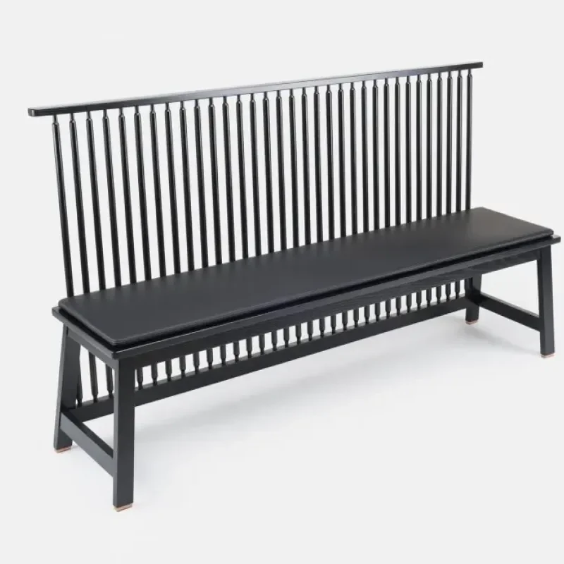 444 Bench With Back – De La Espada at Mesmetric