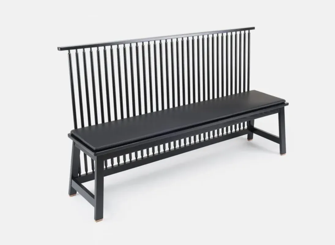 444 Bench With Back – De La Espada at Mesmetric