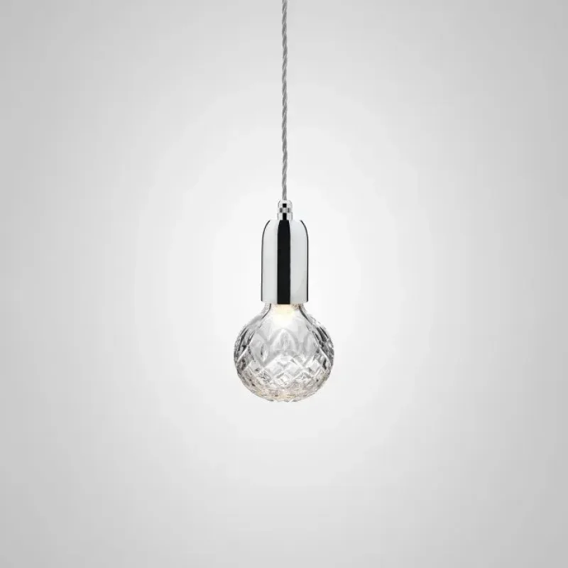 Clear Crystal Bulb & Pendant – Lee Broom at Mesmetric