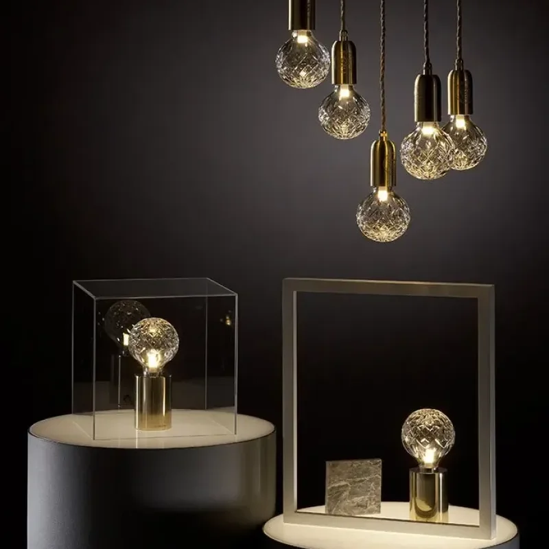 Clear Crystal Bulb & Pendant – Lee Broom at Mesmetric