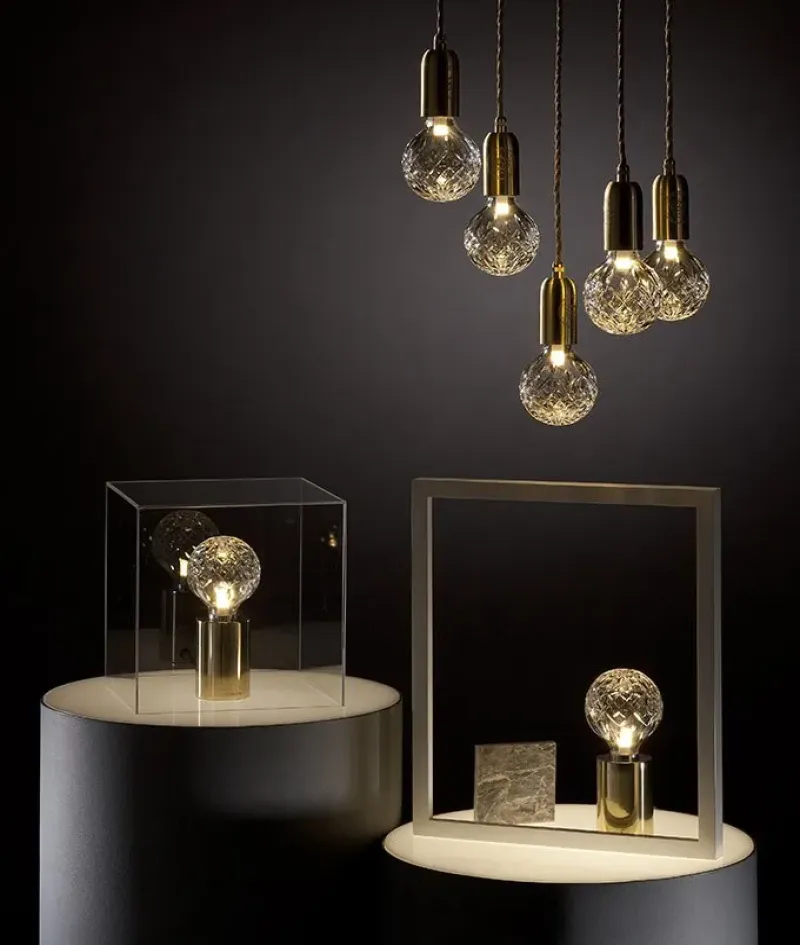 Clear Crystal Bulb & Pendant – Lee Broom at Mesmetric