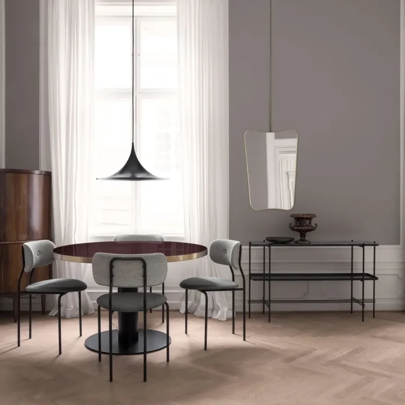 Coco dining armchair – Gubi.dk at Mesmetric