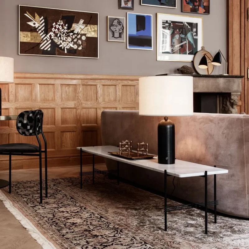 Coco dining armchair – Gubi.dk at Mesmetric