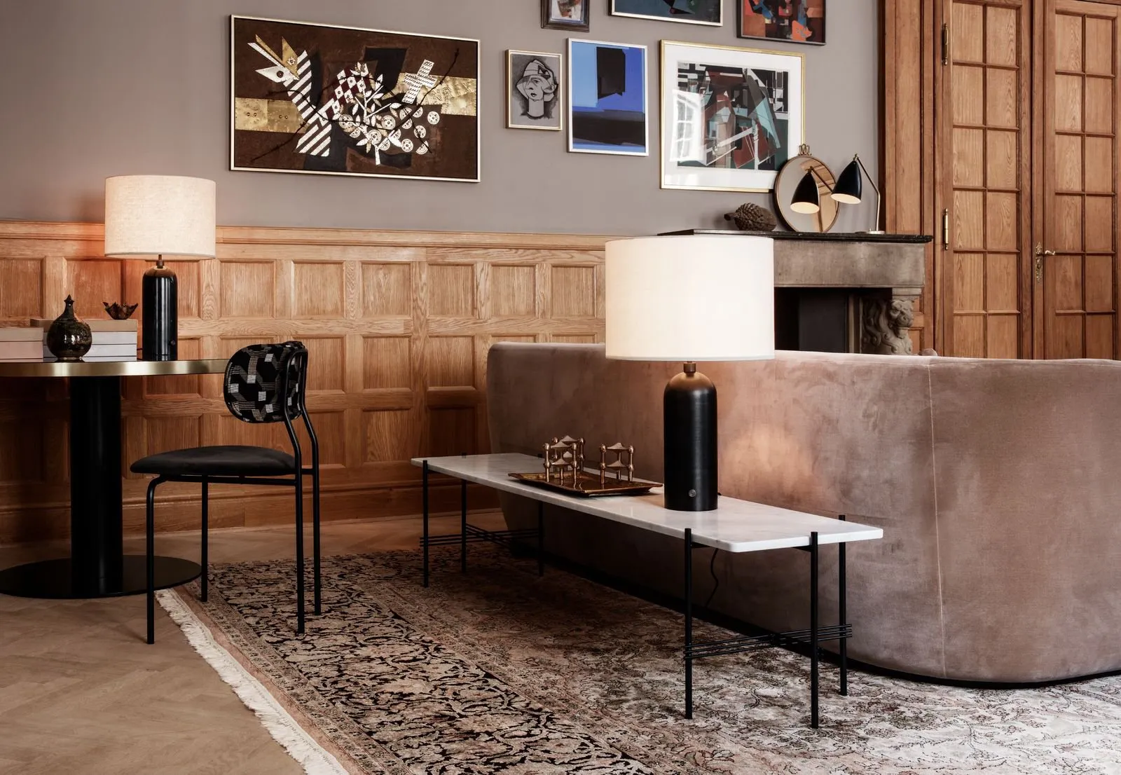 Coco dining armchair – Gubi.dk at Mesmetric