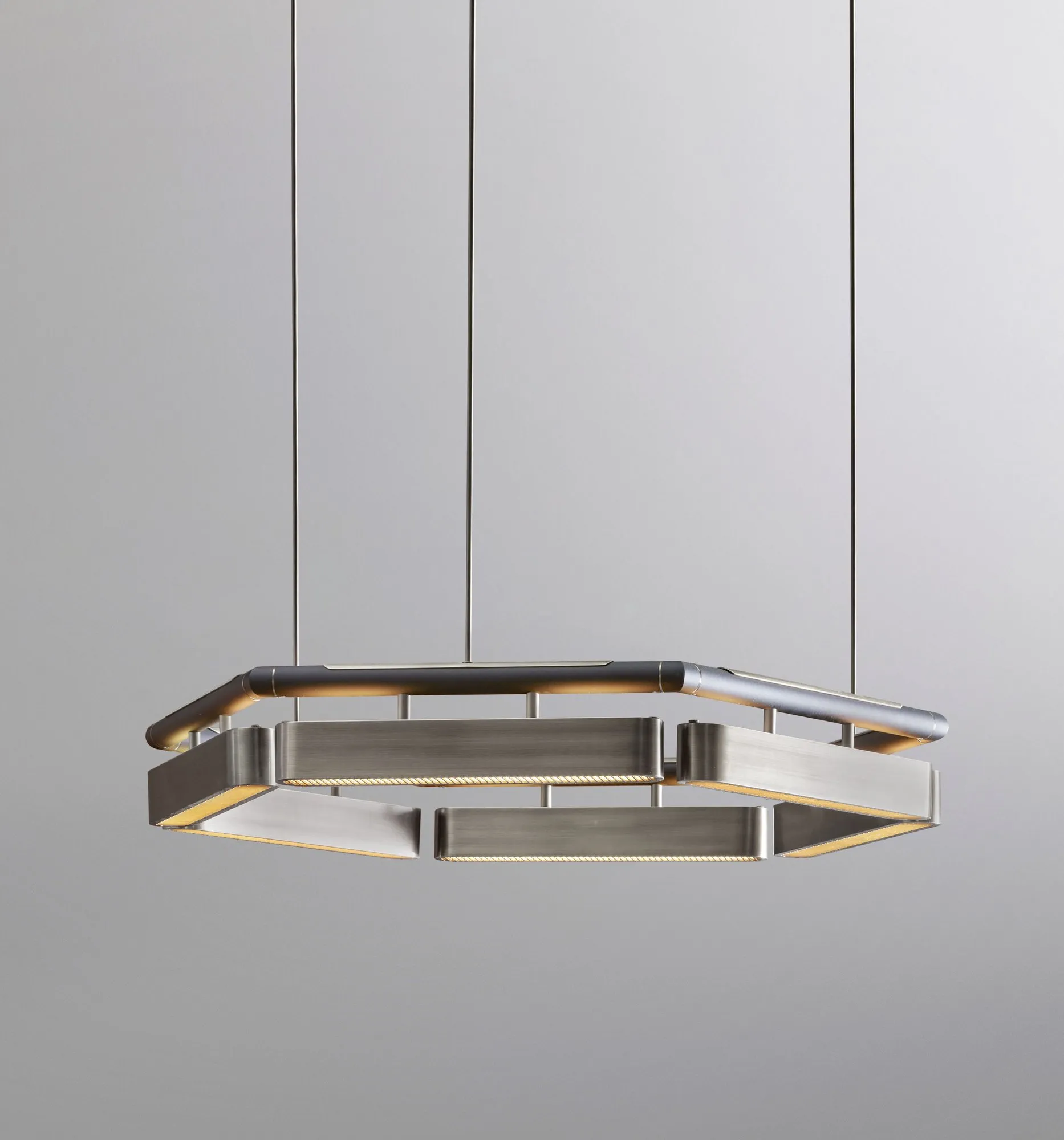 Colt hexagon chandelier - Bert Frank w Mesmetric