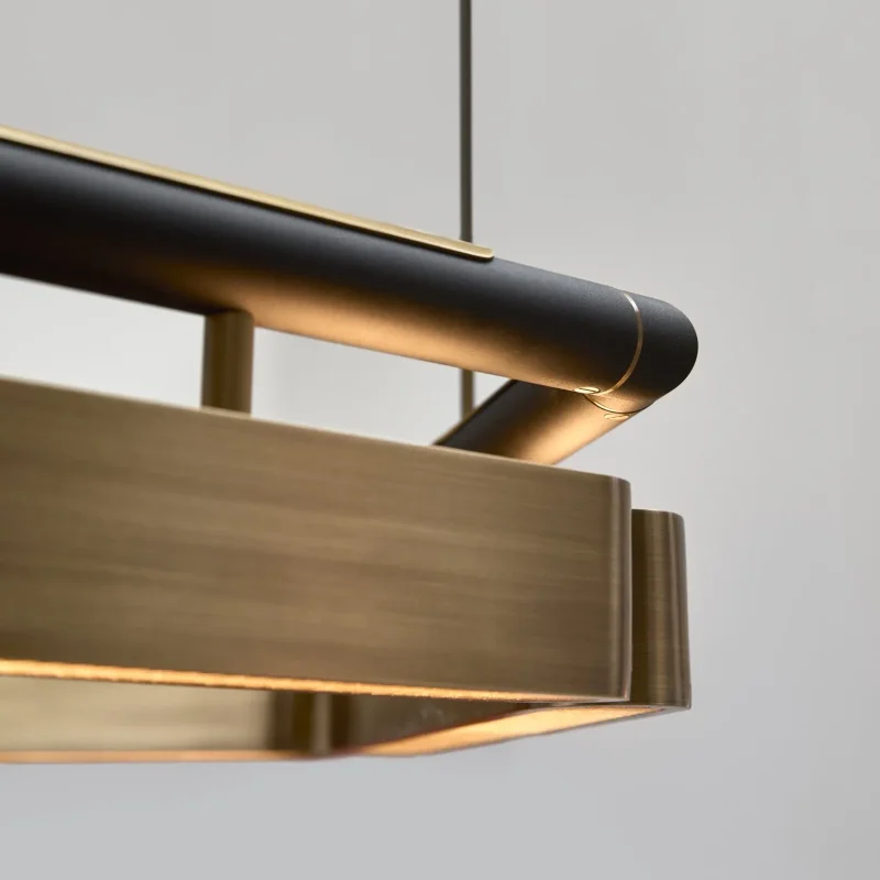 Colt octagon chandelier - Bert Frank w Mesmetric