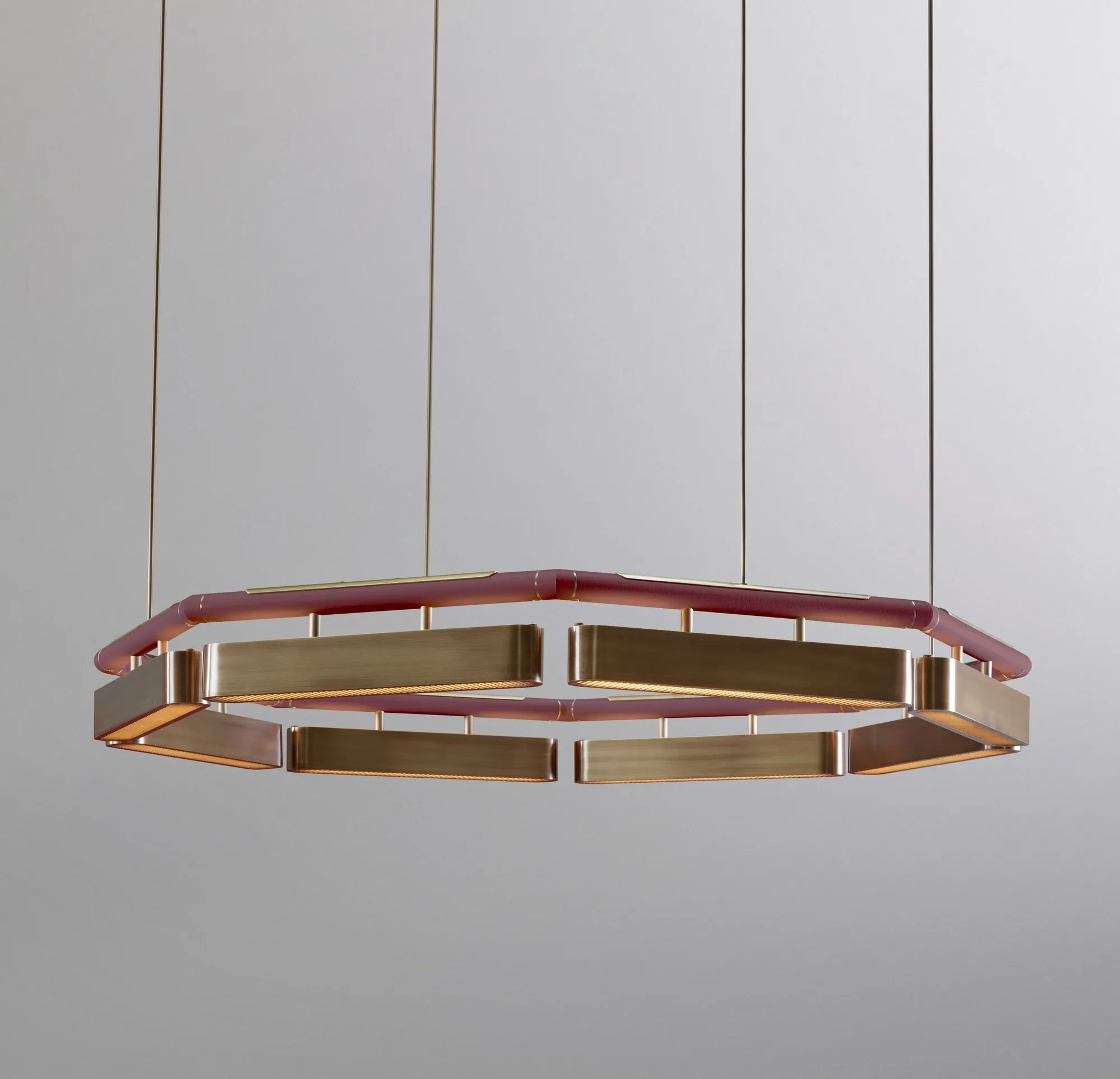 Colt octagon chandelier - Bert Frank w Mesmetric