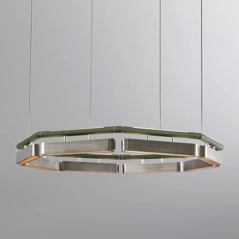 Colt octagon chandelier - Bert Frank w Mesmetric