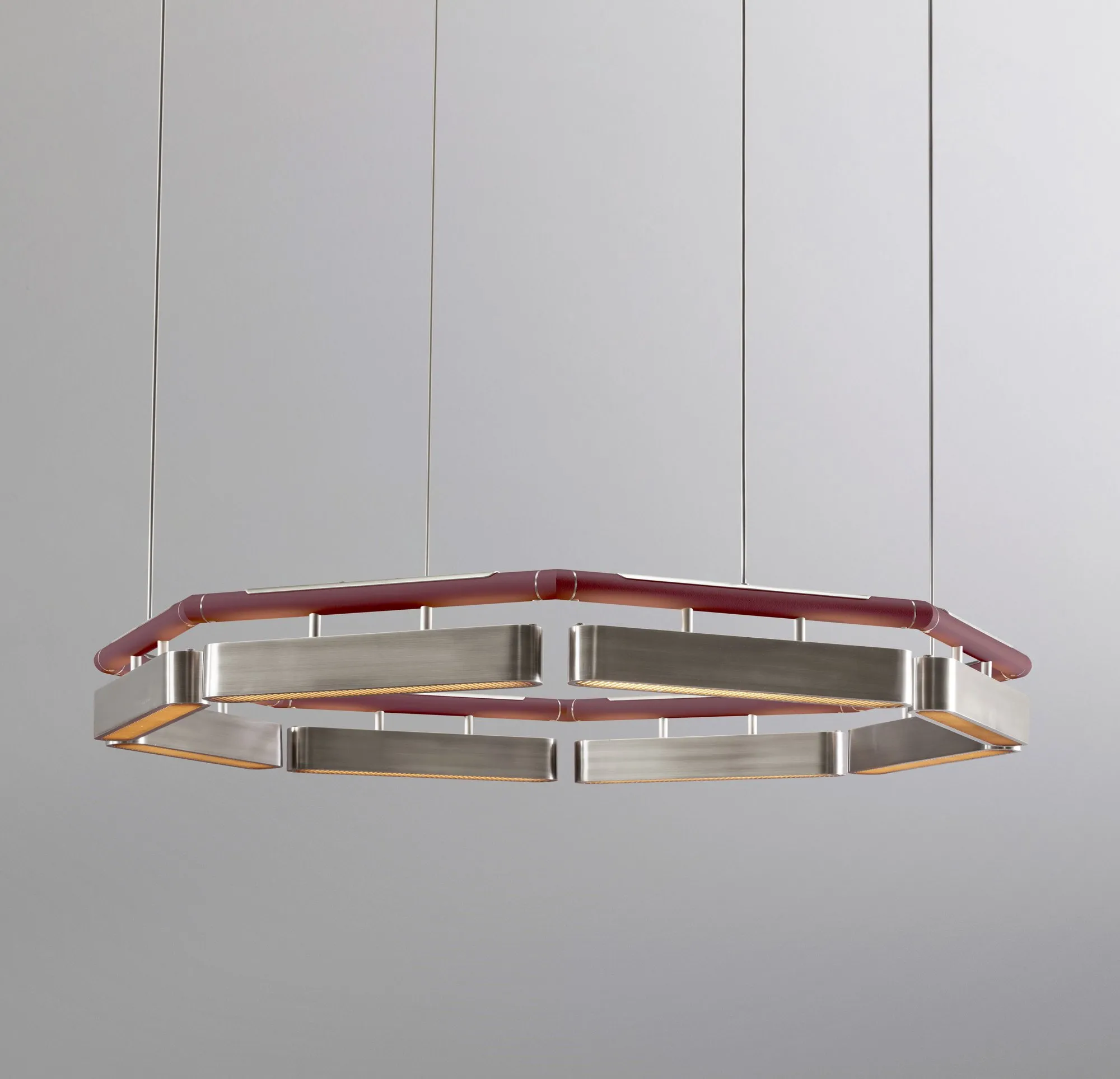 Colt octagon chandelier - Bert Frank w Mesmetric