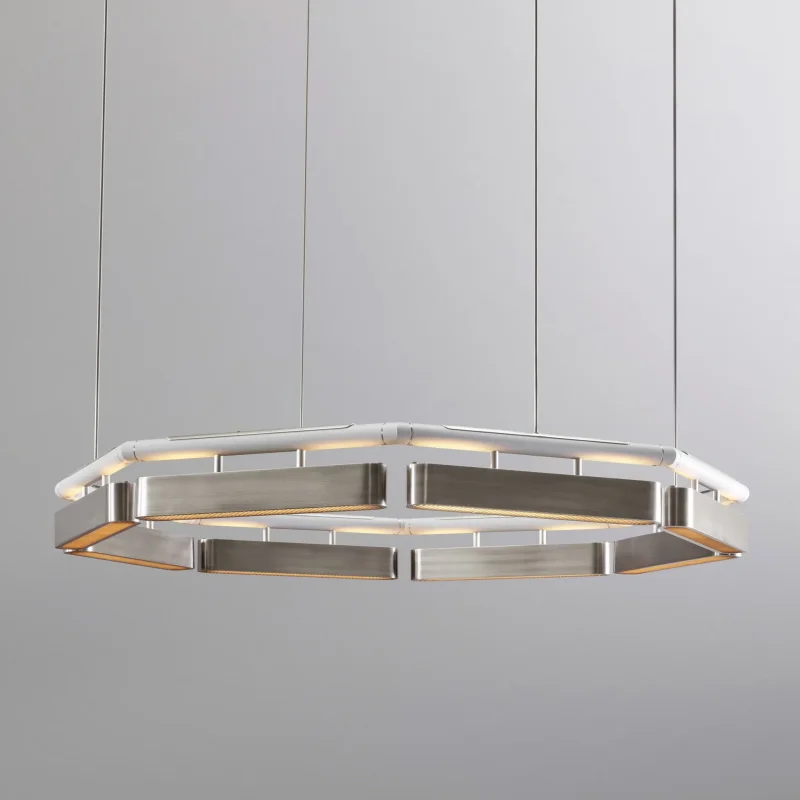 Colt octagon chandelier - Bert Frank w Mesmetric