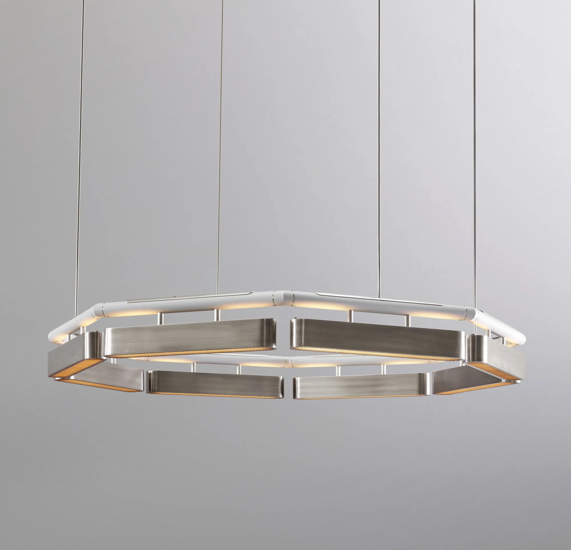Colt octagon chandelier - Bert Frank w Mesmetric