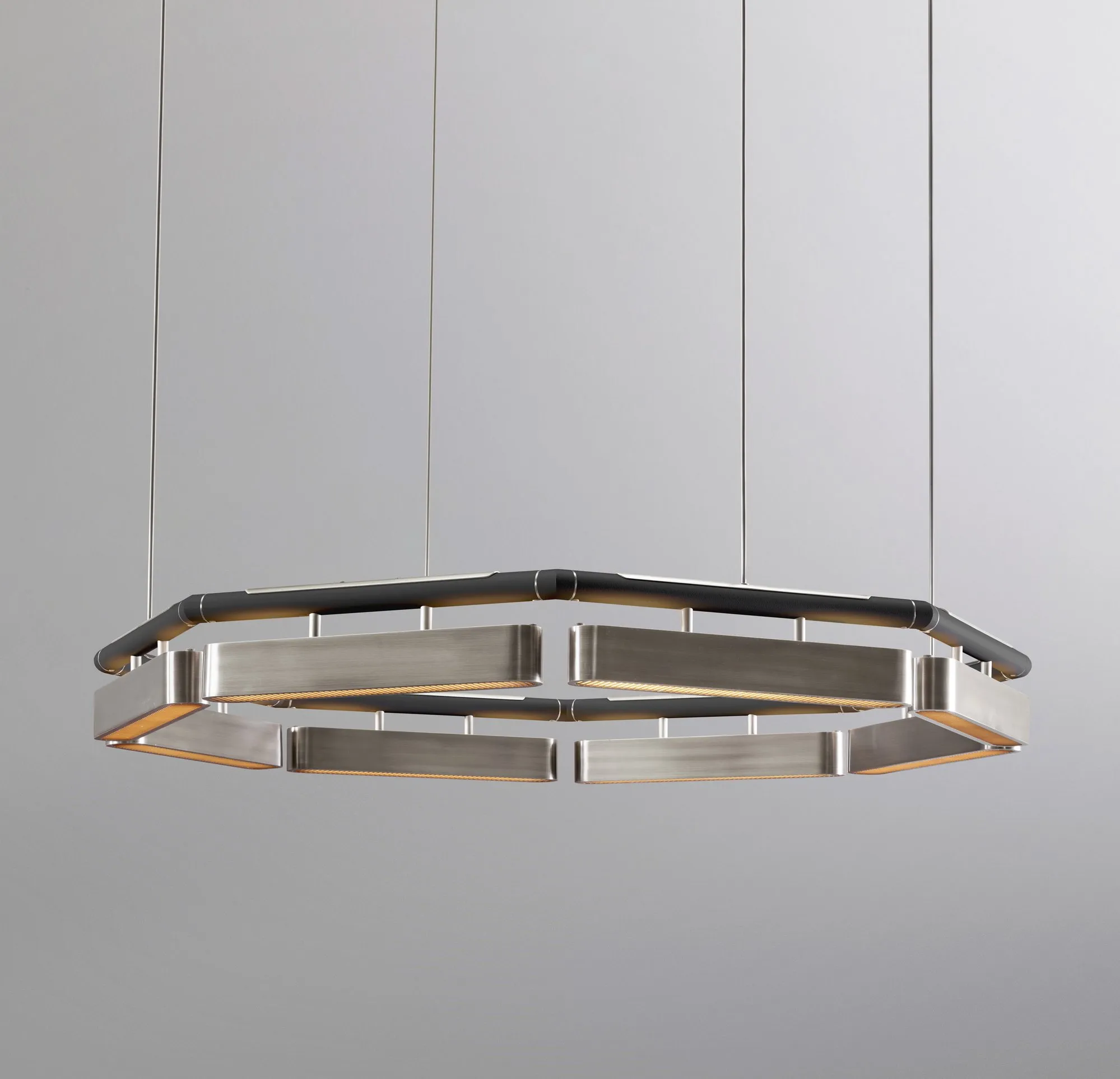 Colt octagon chandelier - Bert Frank w Mesmetric