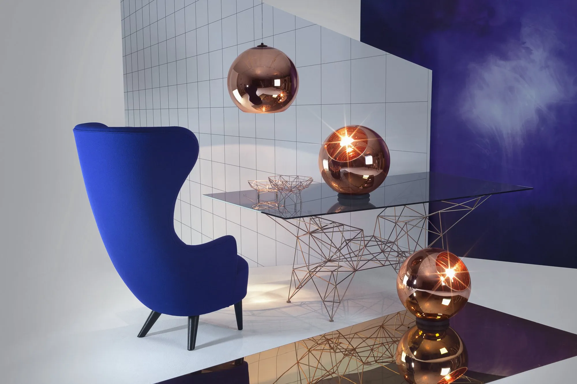 Copper Round 45 - Tom Dixon w Mesmetric