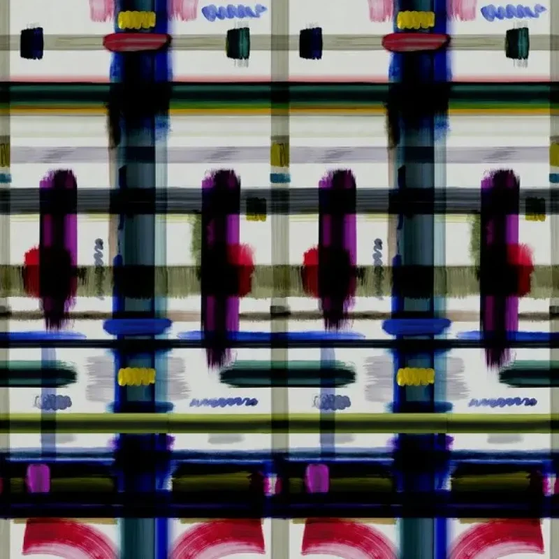 Corinthian Check - Moooi Carpets w Mesmetric