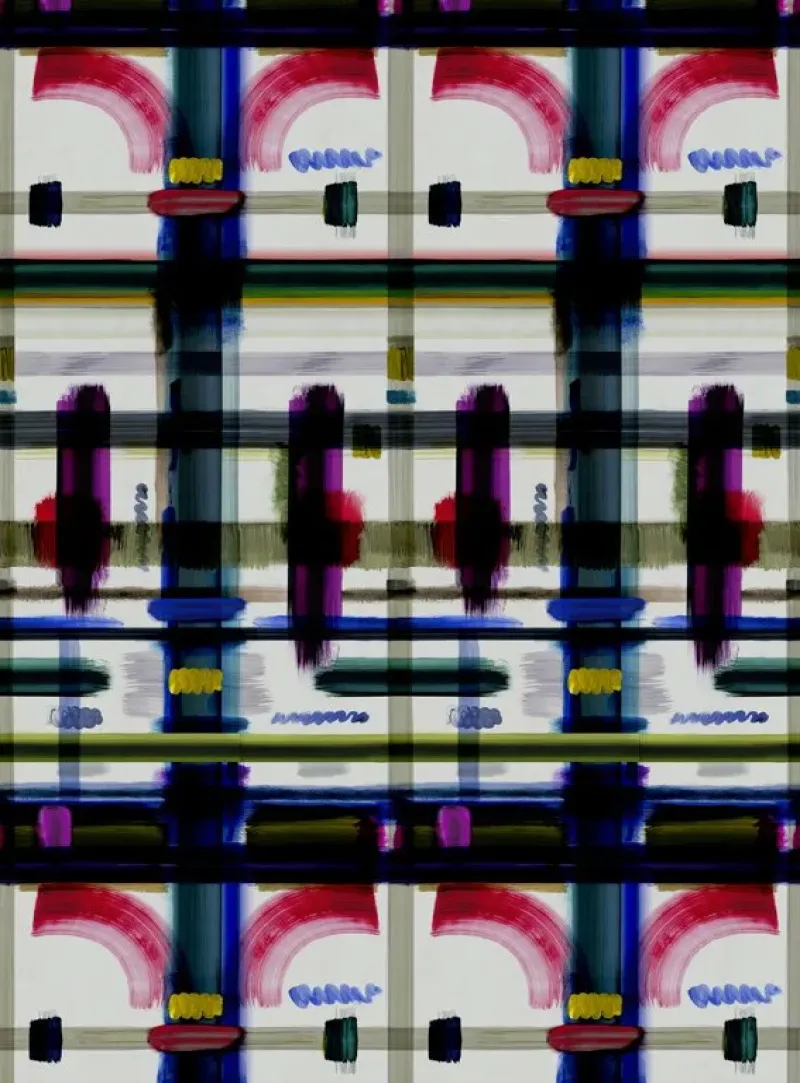 Corinthian Check - Moooi Carpets w Mesmetric