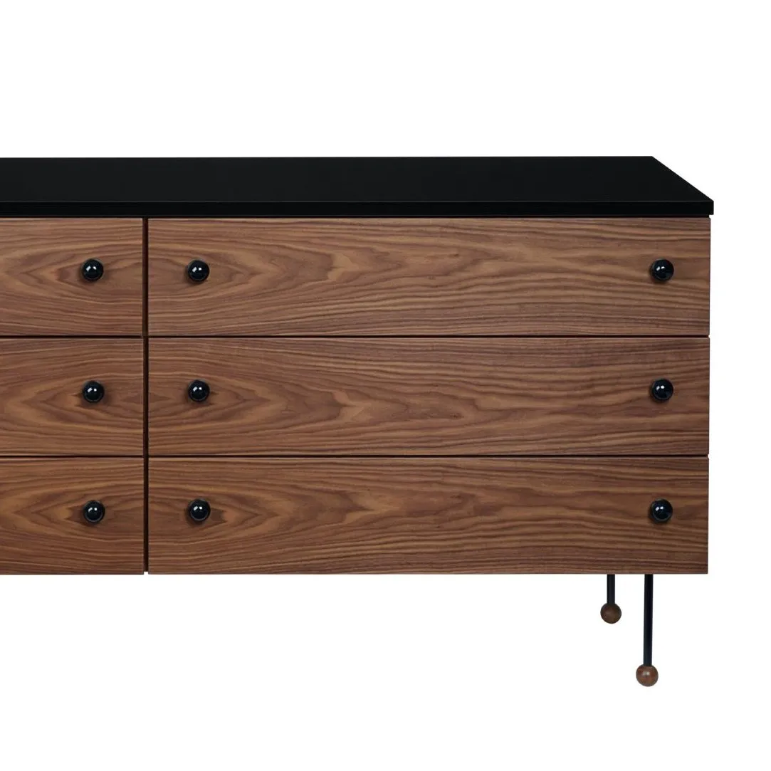62 dresser 6 drawer – Gubi.dk at Mesmetric