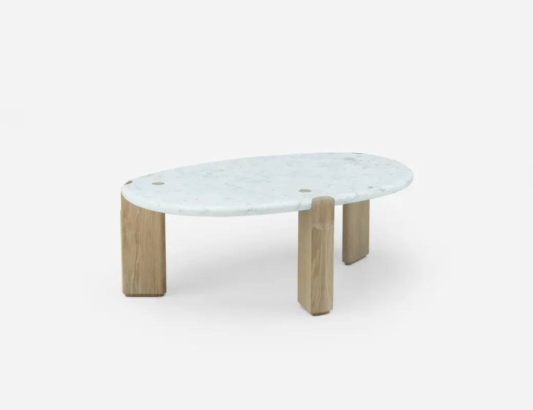 686M Twenty-Five Coffee Table Marble - De La Espada w Mesmetric