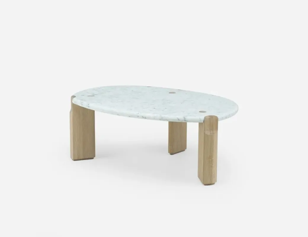 686M Twenty-Five Coffee Table Marble - De La Espada w Mesmetric