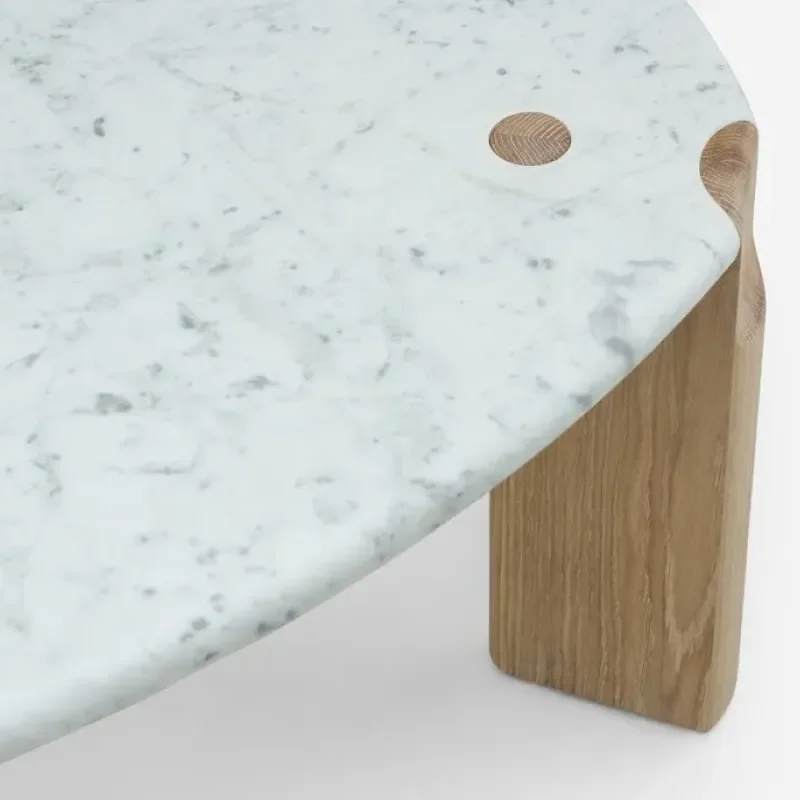 686M Twenty-Five Coffee Table Marble - De La Espada w Mesmetric