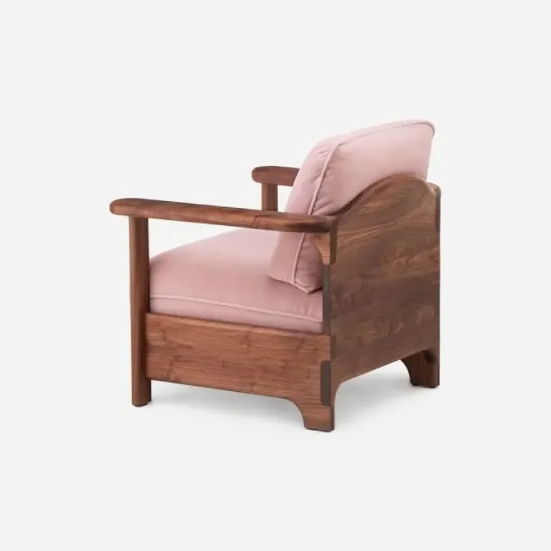 690S Twenty-Five Lounge Armchair - De La Espada w Mesmetric