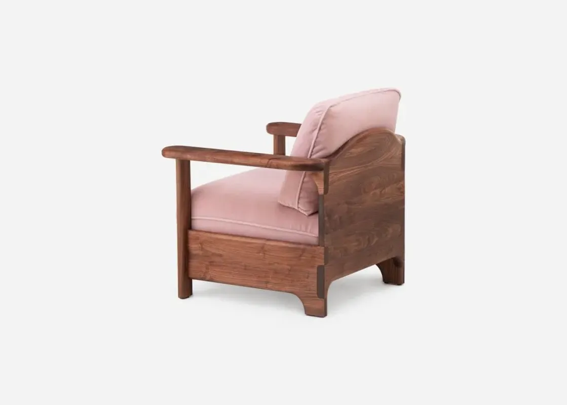 690S Twenty-Five Lounge Armchair - De La Espada w Mesmetric