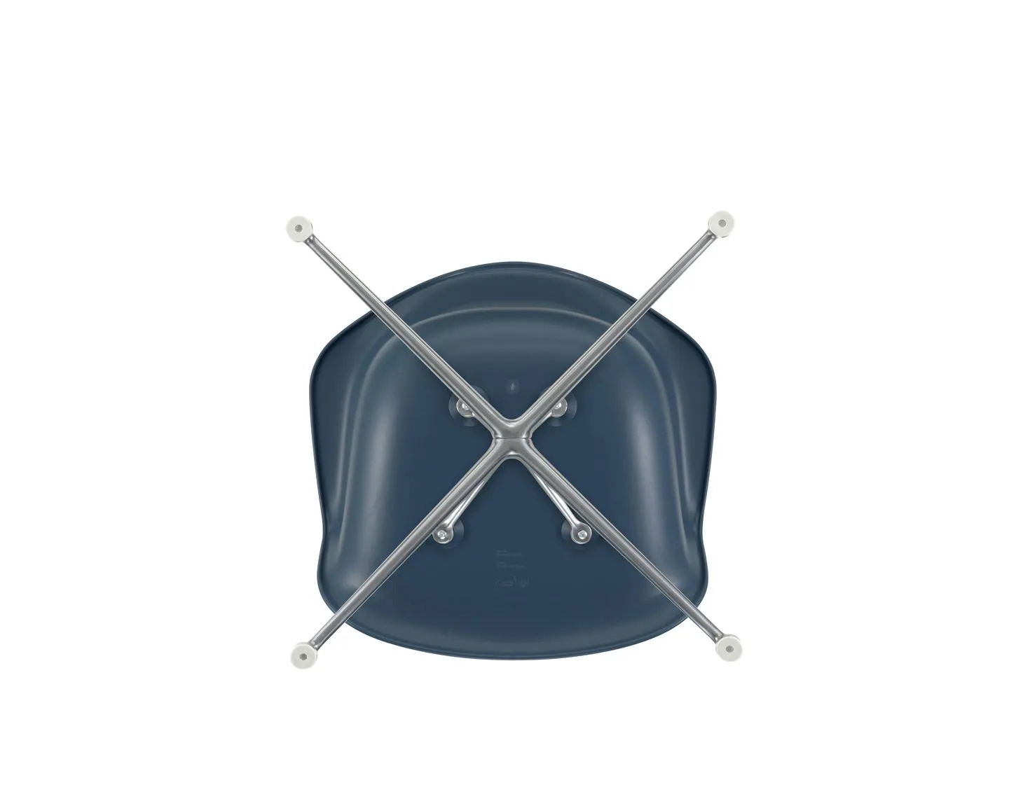 Eames Plastic DAL RE Full Upholstery - Vitra w Mesmetric