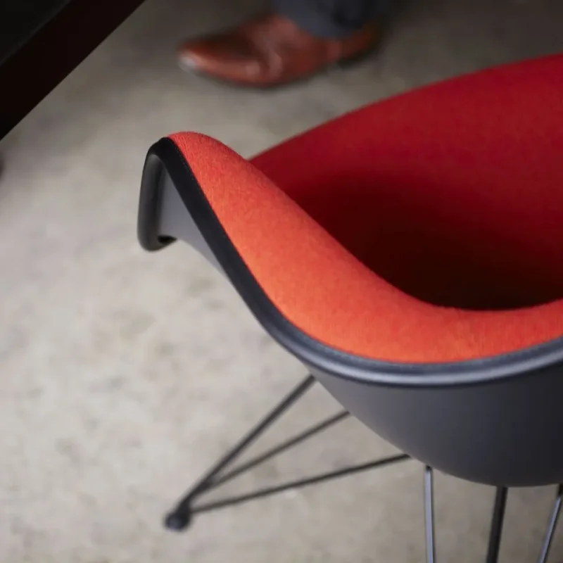 Eames Plastic DAR RE Full Upholstery - Vitra w Mesmetric