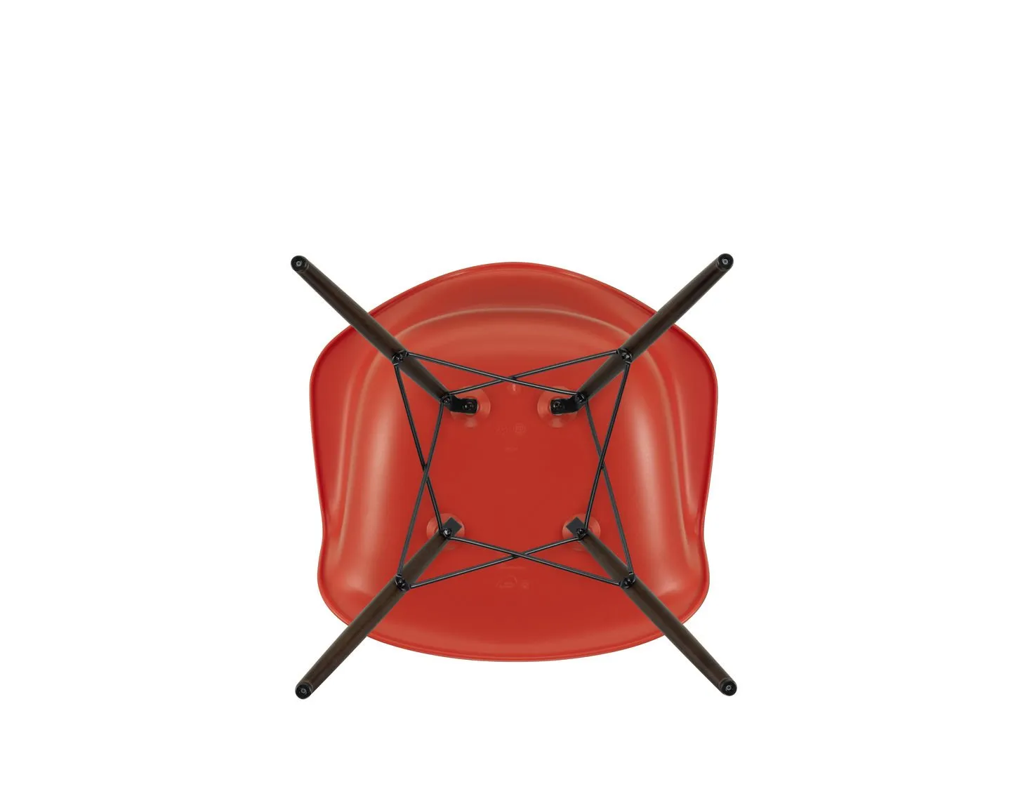 Eames Plastic RE DAW Dark Maple – Vitra at Mesmetric