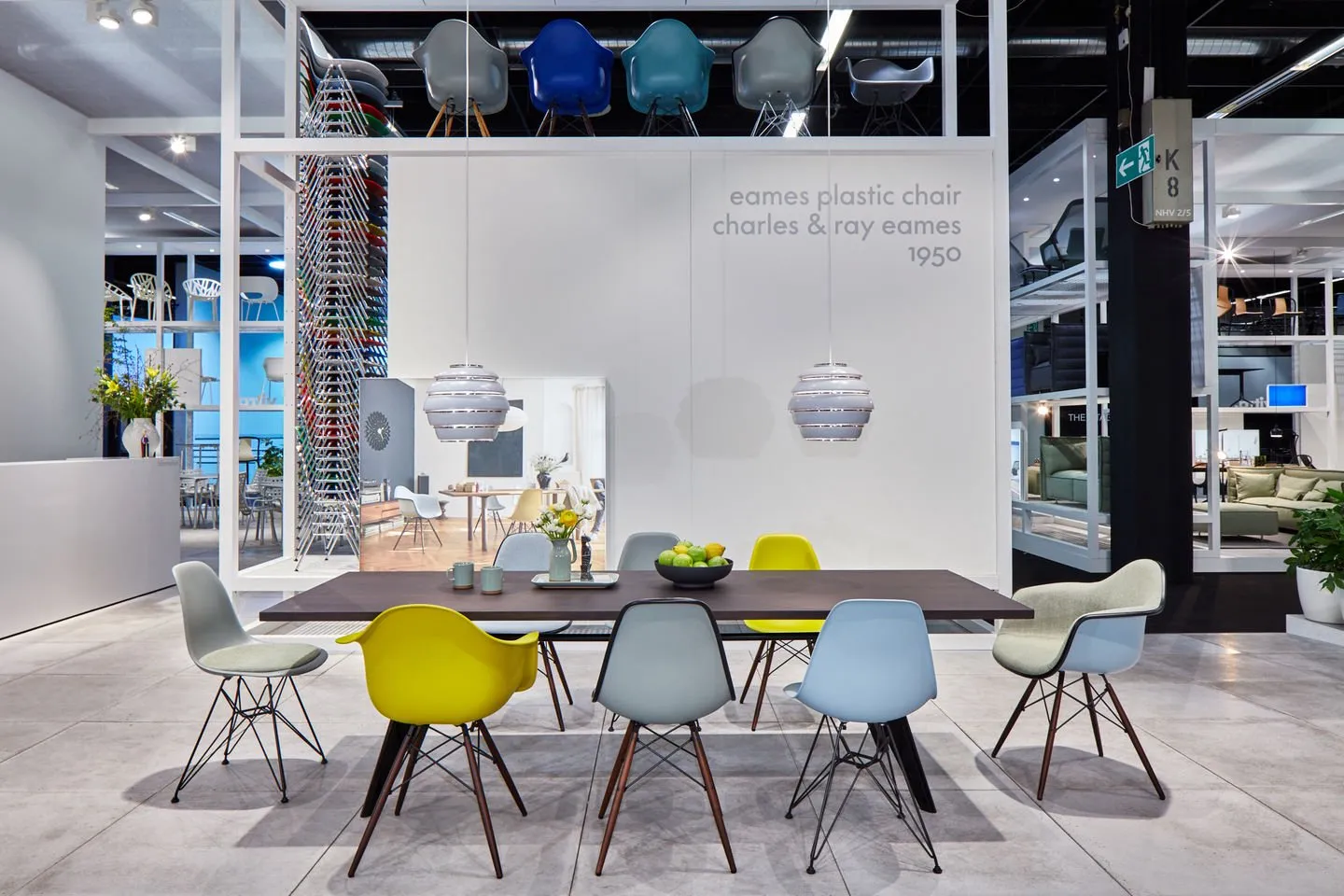 Eames Plastic RE DSW Fully Upholstered – Vitra at Mesmetric