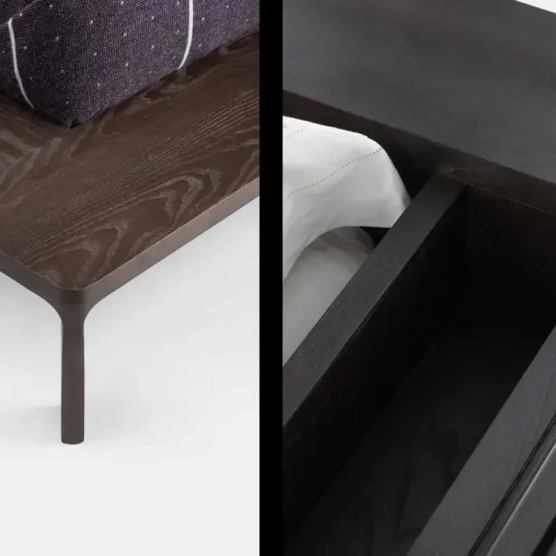 758 Platform Bed - De La Espada w Mesmetric