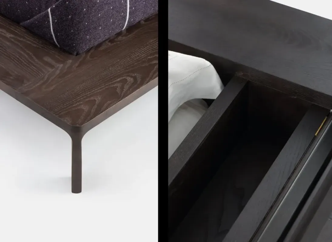 758 Platform Bed - De La Espada w Mesmetric