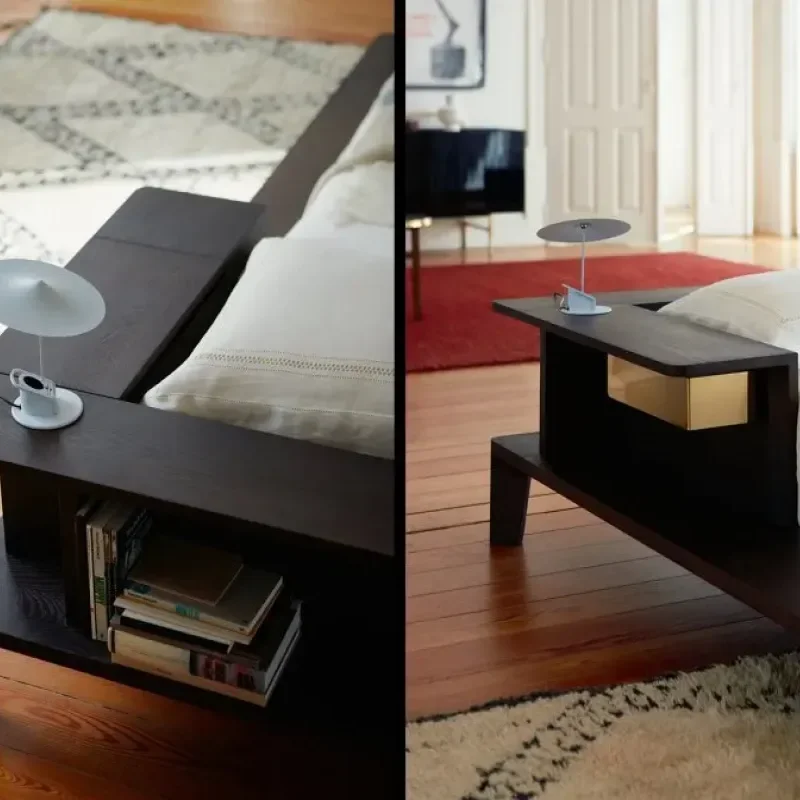 758 Platform Bed - De La Espada w Mesmetric