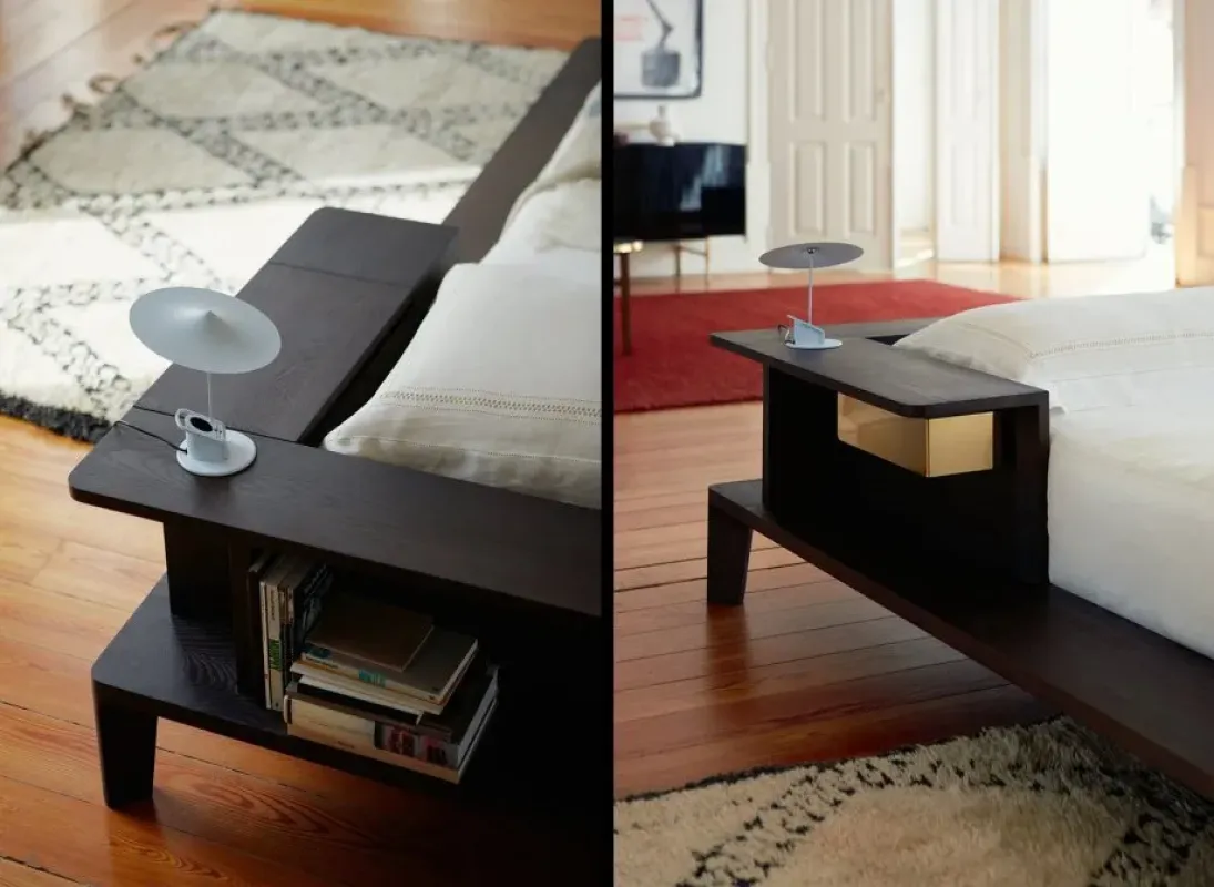 758 Platform Bed - De La Espada w Mesmetric
