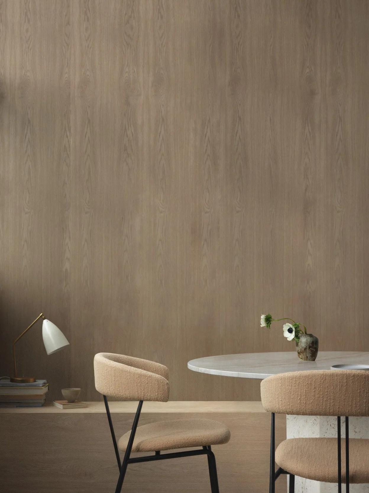 Epic dining table travertine - Gubi.dk w Mesmetric