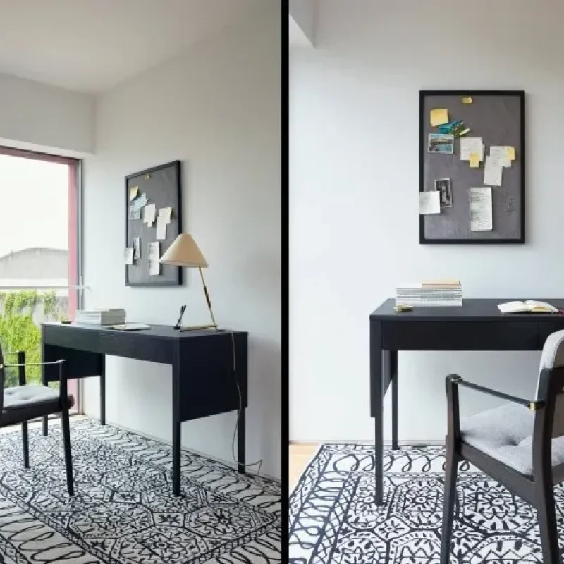 777 Drape Desk - De La Espada w Mesmetric