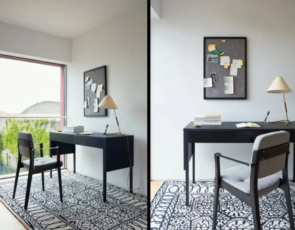 777 Drape Desk - De La Espada w Mesmetric