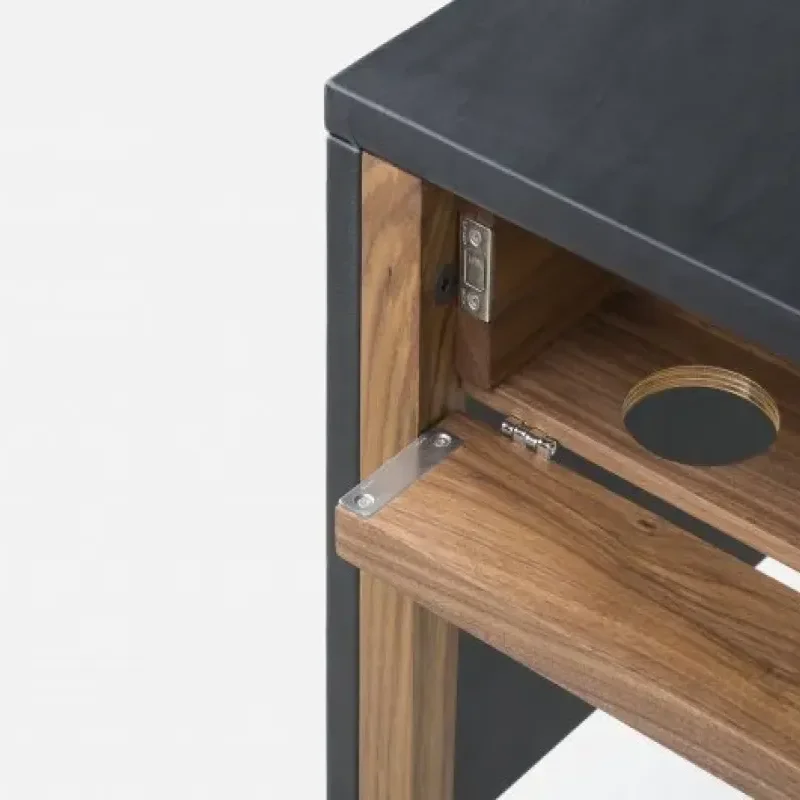 777 Drape Desk - De La Espada w Mesmetric