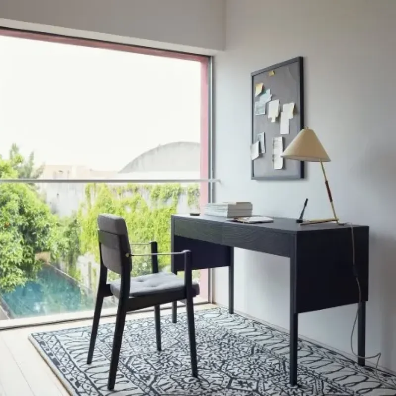 777 Drape Desk - De La Espada w Mesmetric