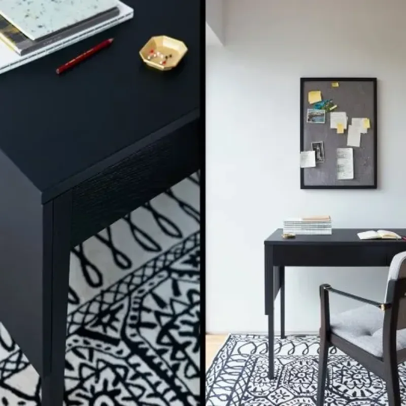 777 Drape Desk - De La Espada w Mesmetric