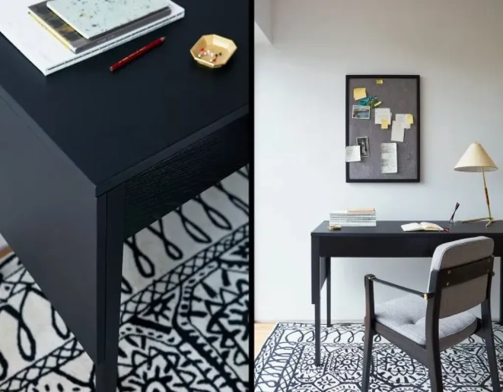 777 Drape Desk - De La Espada w Mesmetric