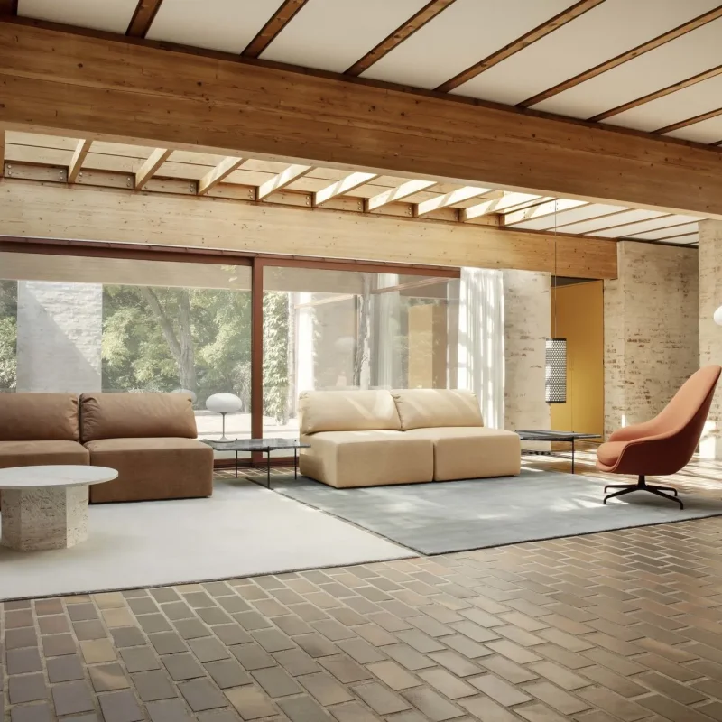 Epic travertine - Gubi.dk w Mesmetric