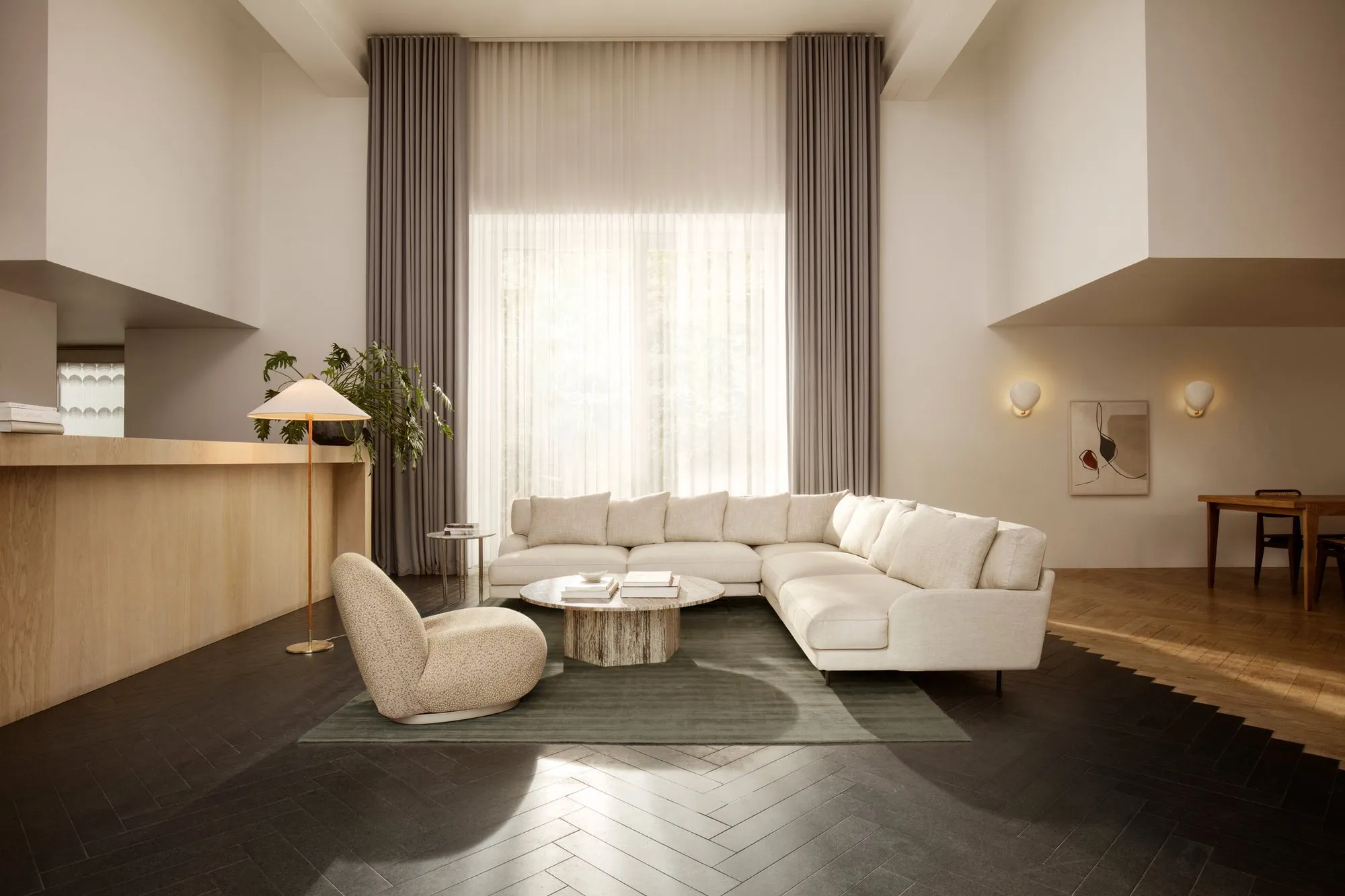 Epic travertine - Gubi.dk w Mesmetric