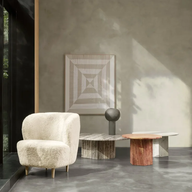 Epic travertine - Gubi.dk w Mesmetric