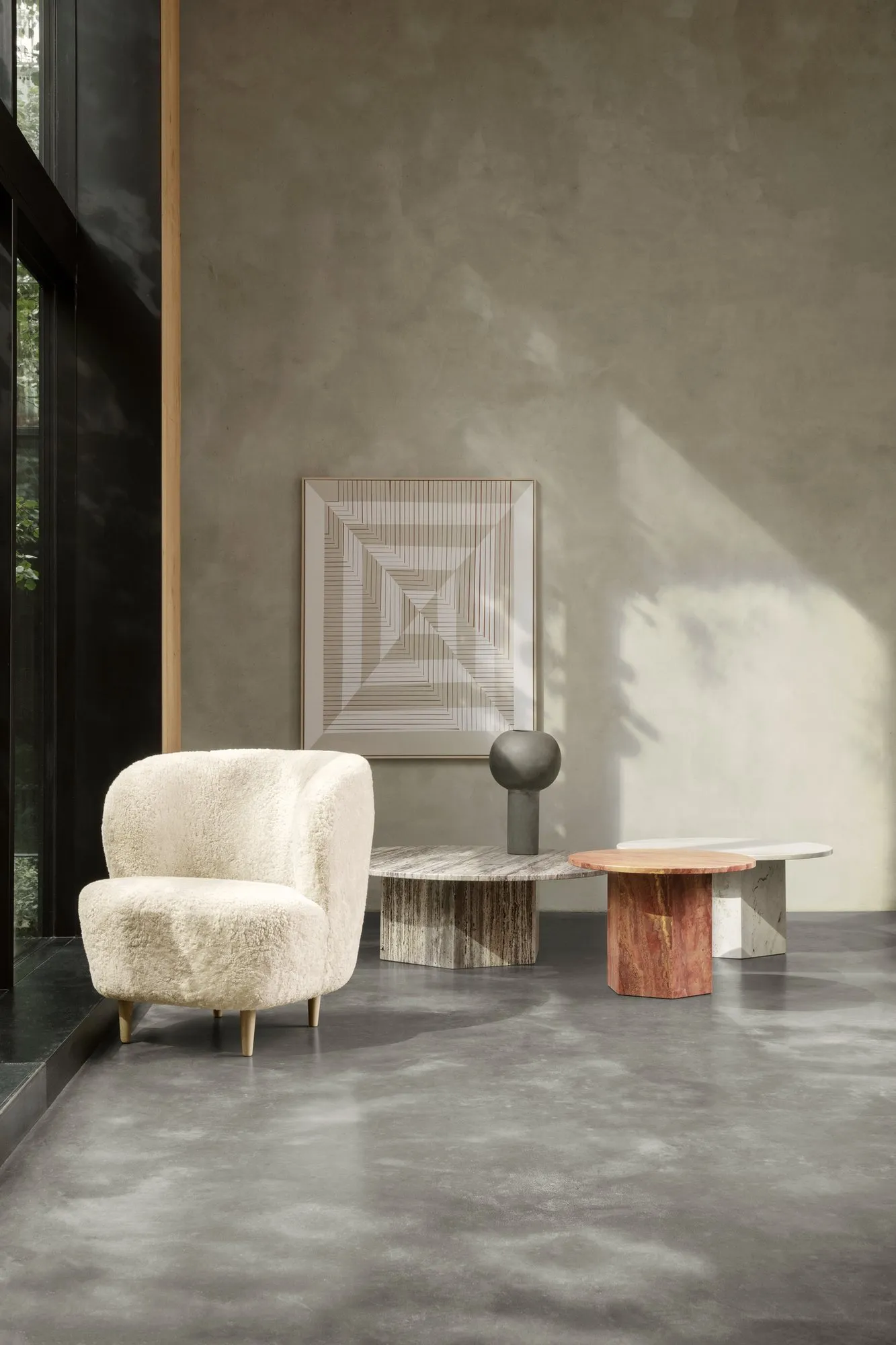 Epic travertine - Gubi.dk w Mesmetric