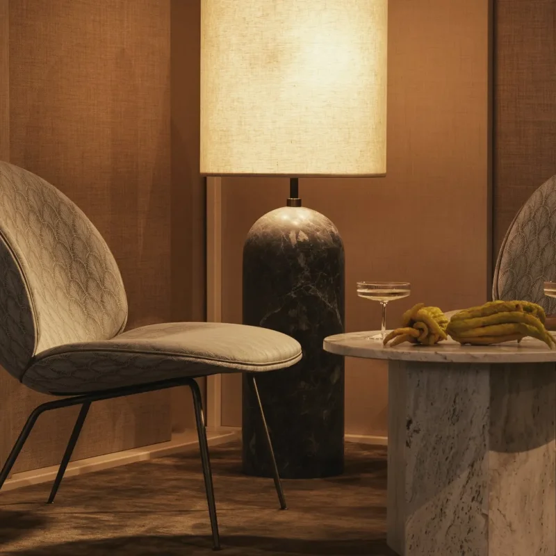 Epic travertine - Gubi.dk w Mesmetric